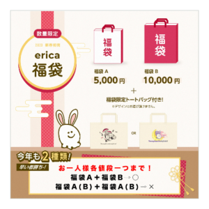 【5,000円】erica福袋2023【A】